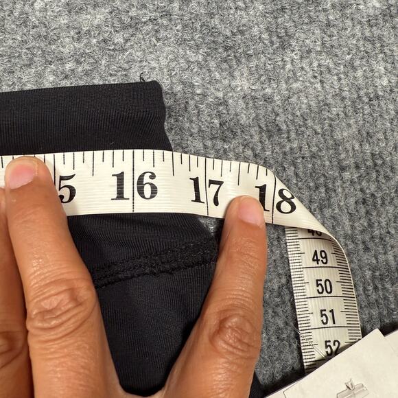 New Rese Womens Size Medium Jackie  Brief Lined Shorts Black Running Activewear - Picture 7 of 8